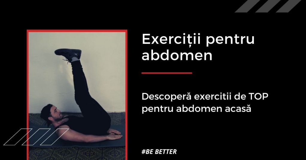 exercitii pentru abdomen acasă